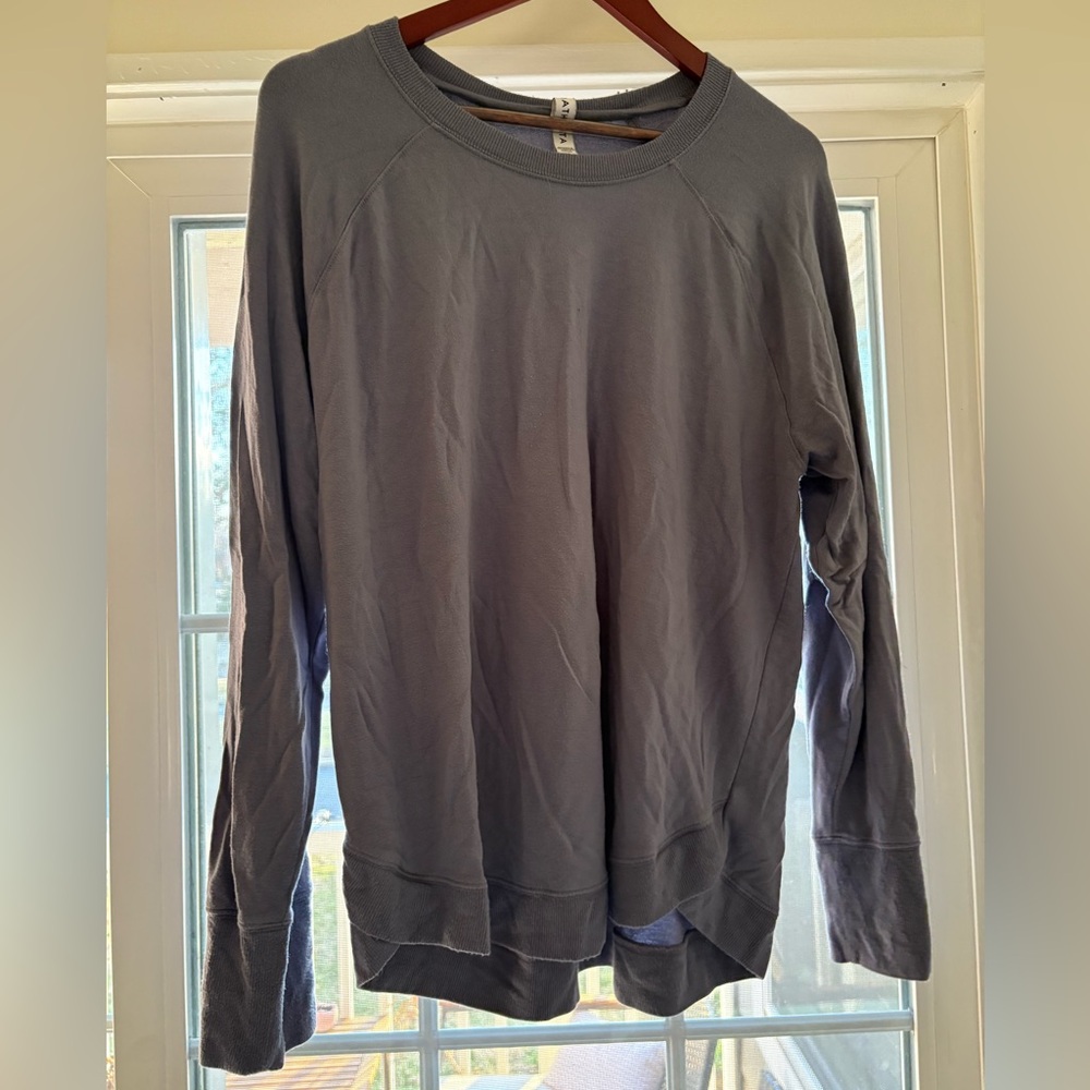 Athleta Purple Balance Soft Sweatshirt